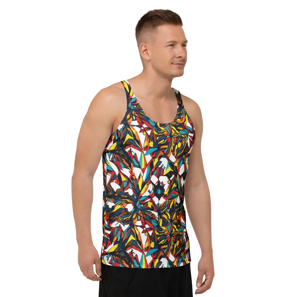 Inferno Botanica on Men's Tank Top — Right Front