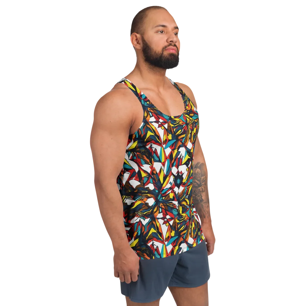 Inferno Botanica on Men's Tank Top — Right Front