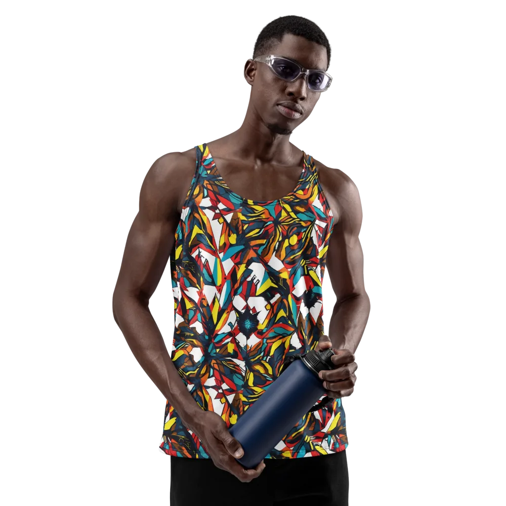 Inferno Botanica on Men's Tank Top — Front