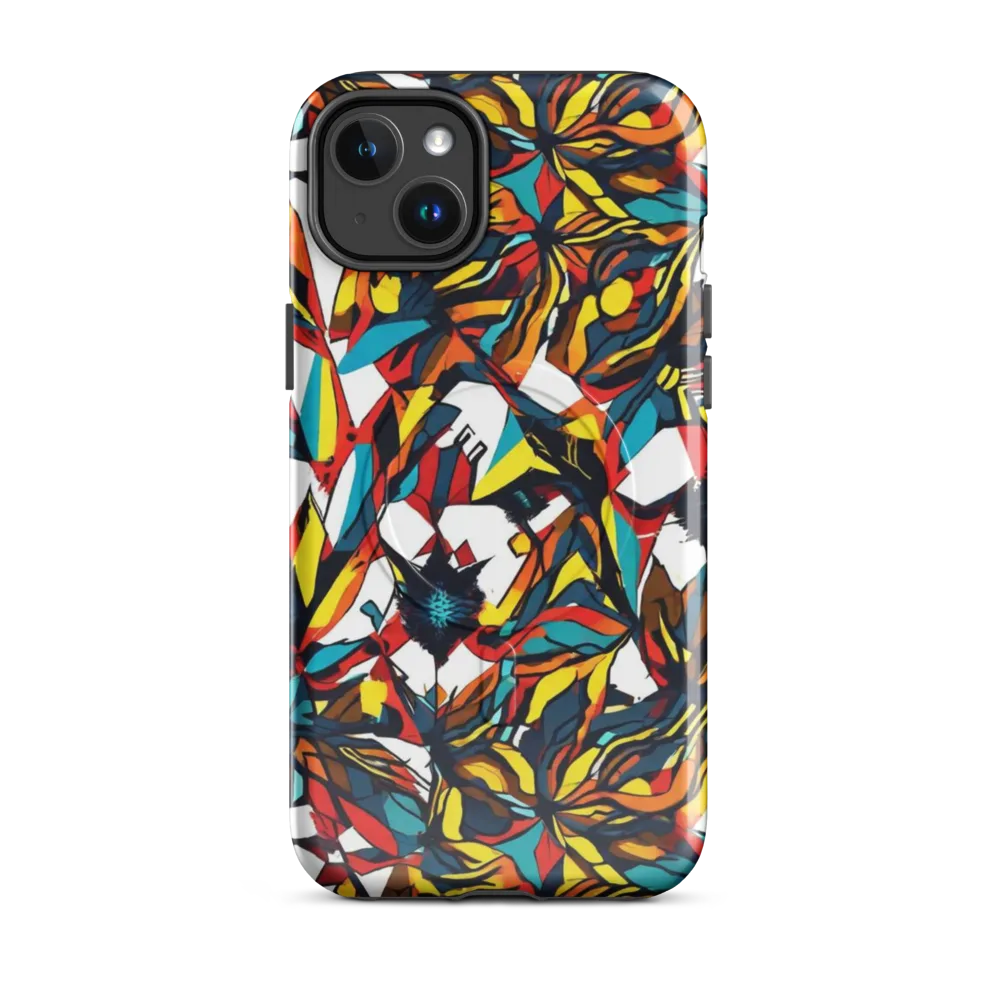 Inferno Botanica on MagSafe Tough Case for iPhone® — Front
