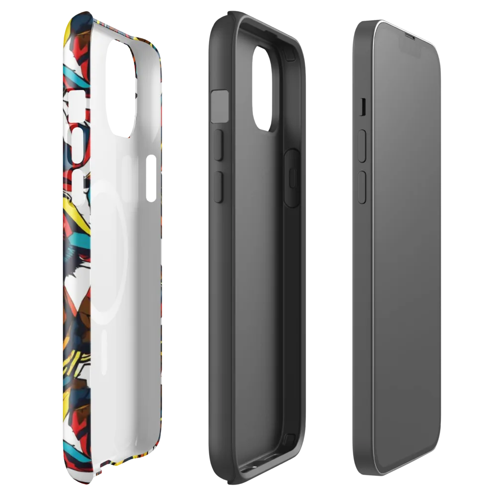 Inferno Botanica on MagSafe Tough Case for iPhone® — Front