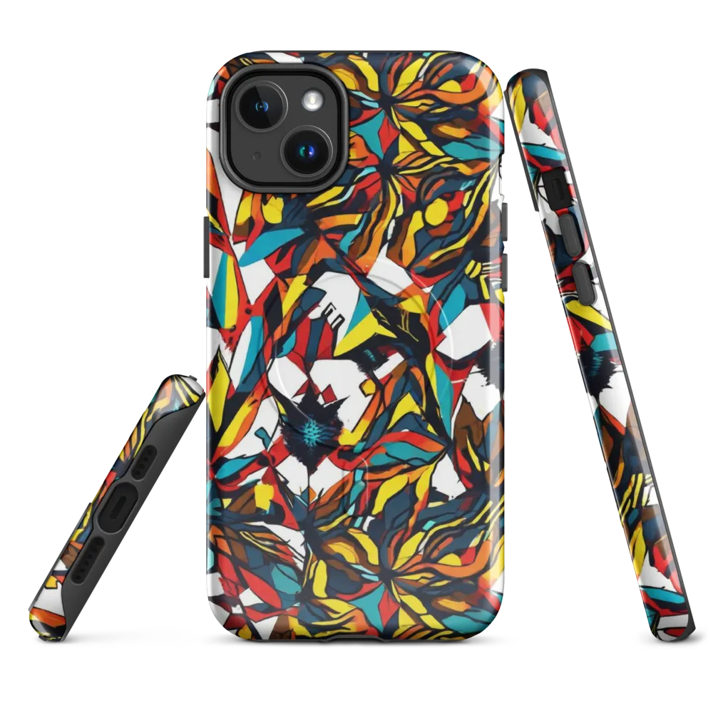 Inferno Botanica on MagSafe Tough Case for iPhone® — Front