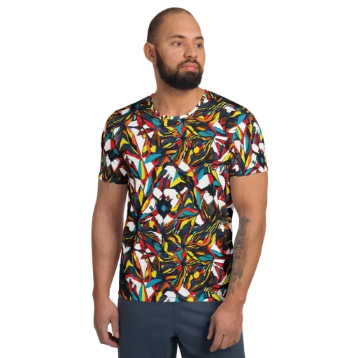 Inferno Botanica on a Men's Athletic T-Shirt