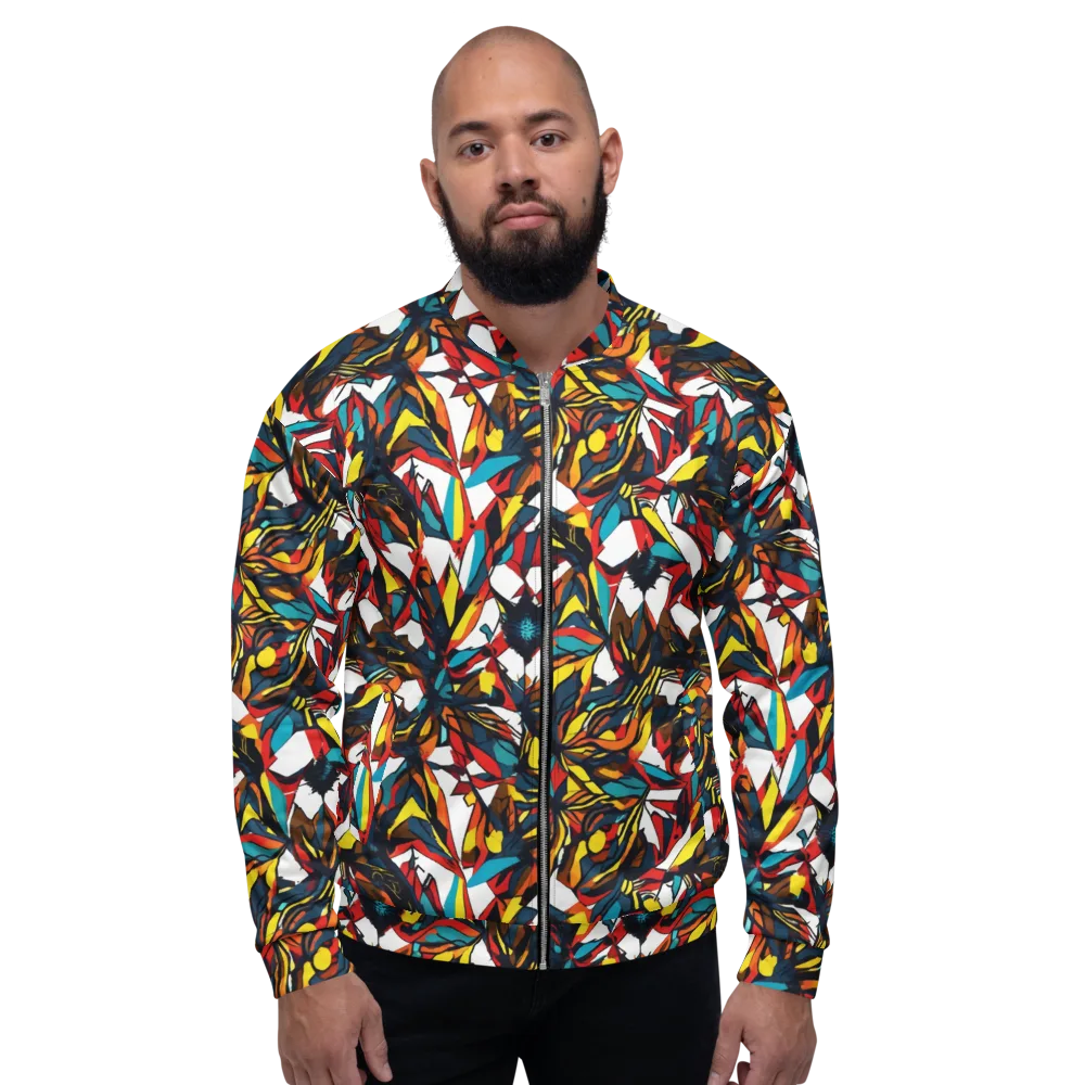 Inferno Botanica on Bomber Jacket — Front