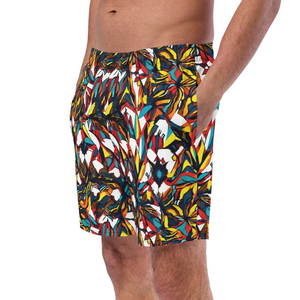 Inferno Botanica on Swim Trunks — Left Front