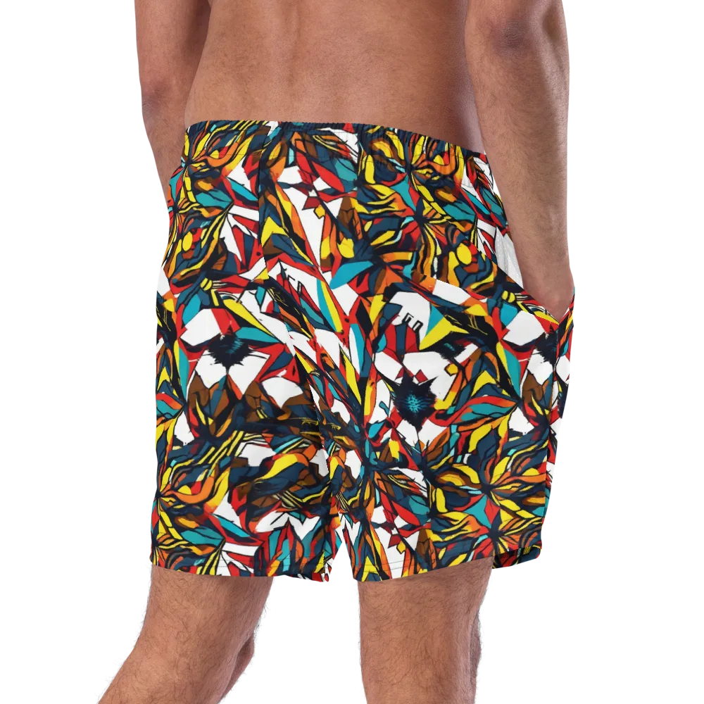 Inferno Botanica on Swim Trunks — Right Back