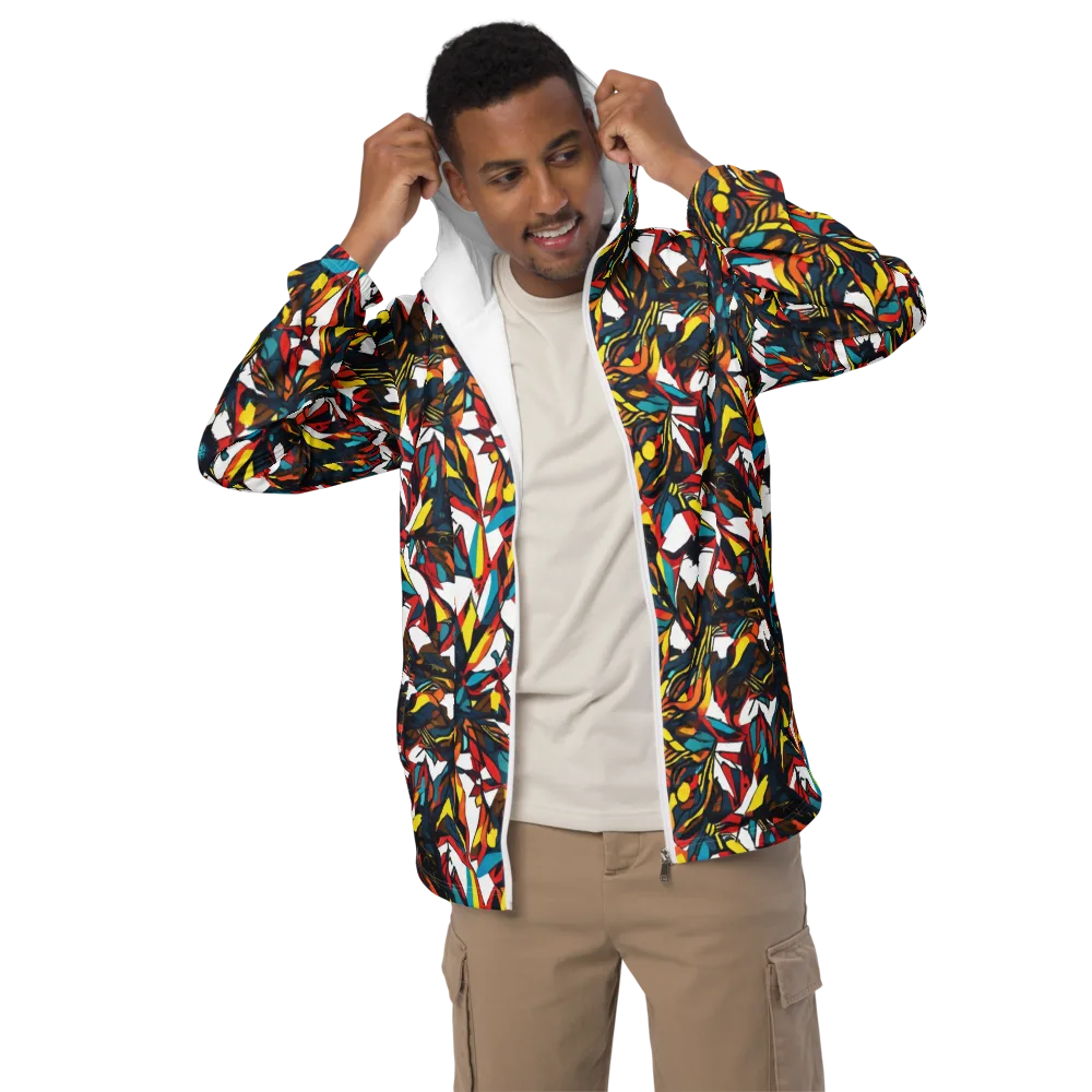 Inferno Botanica on Men's Windbreaker — Front
