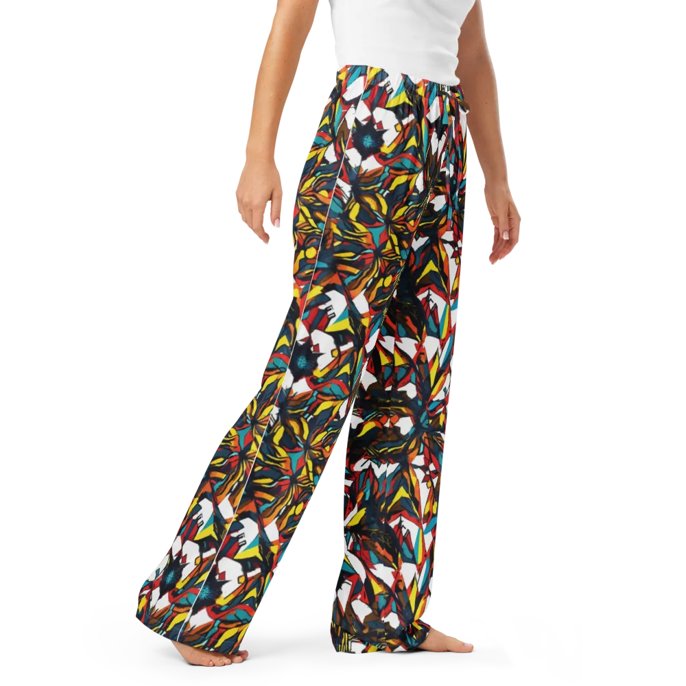 Inferno Botanica on Women's Pajama Pants — Right Front