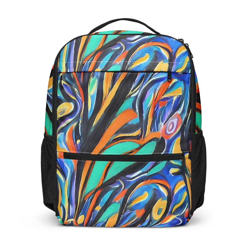 Carr's Whirl on Utility Backpack — Front