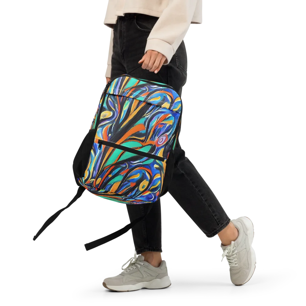 Carr's Whirl on Utility Backpack — Front