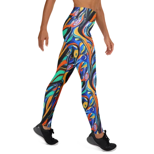 Carr's Whirl on a Yoga Leggings