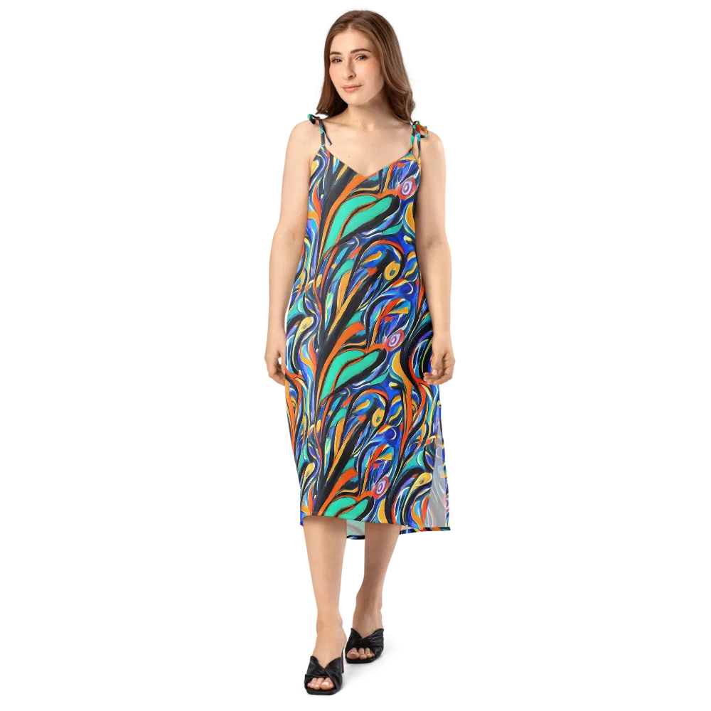 Carr's Whirl on Slip Dress — Front