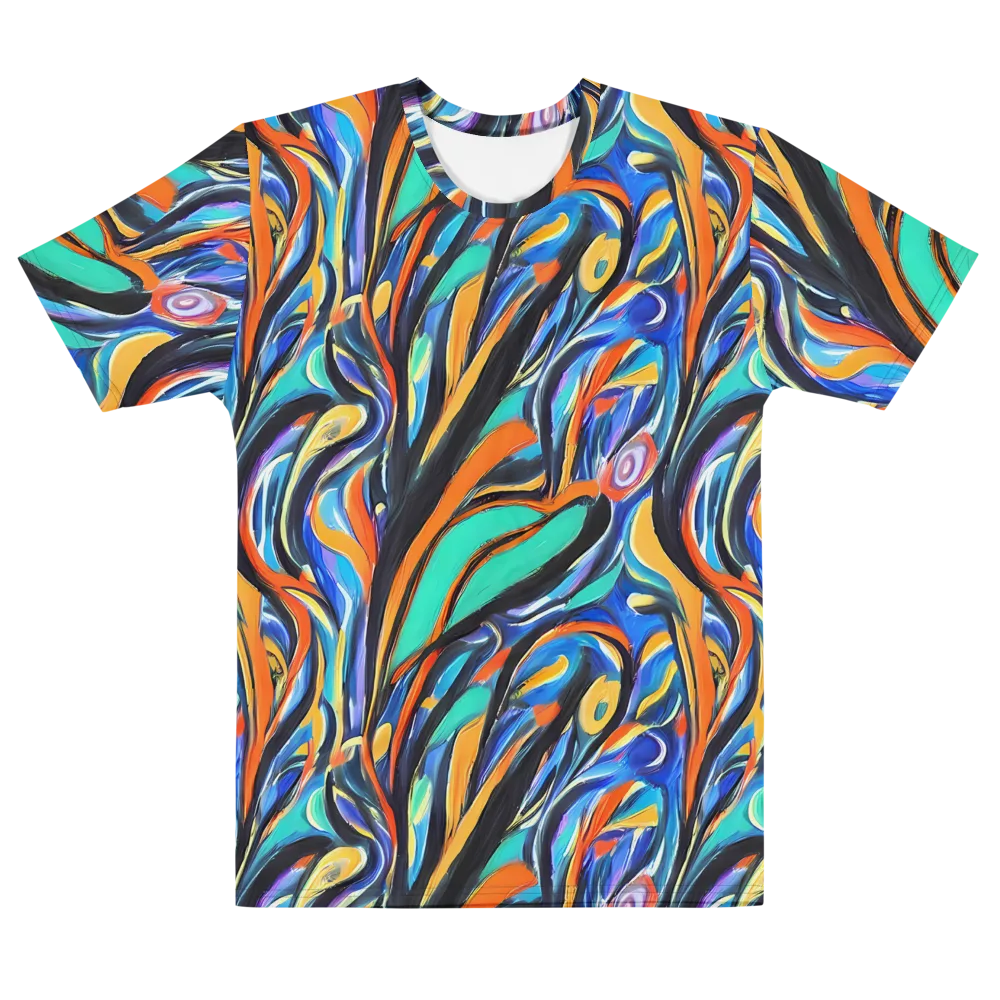 Carr's Whirl on Men's Cotton Crew Neck T-Shirt — Front