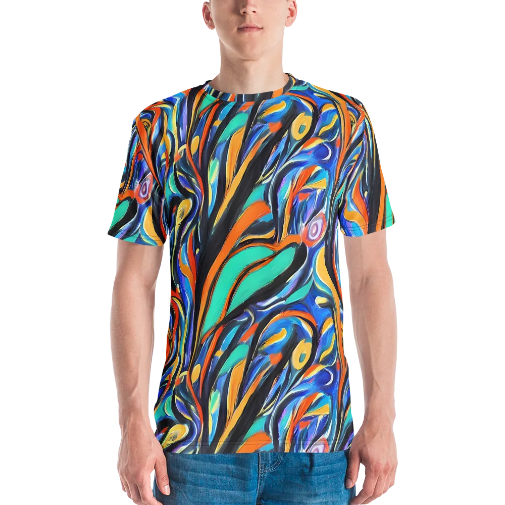 Carr's Whirl on Men's Crew Neck T-Shirt — Front