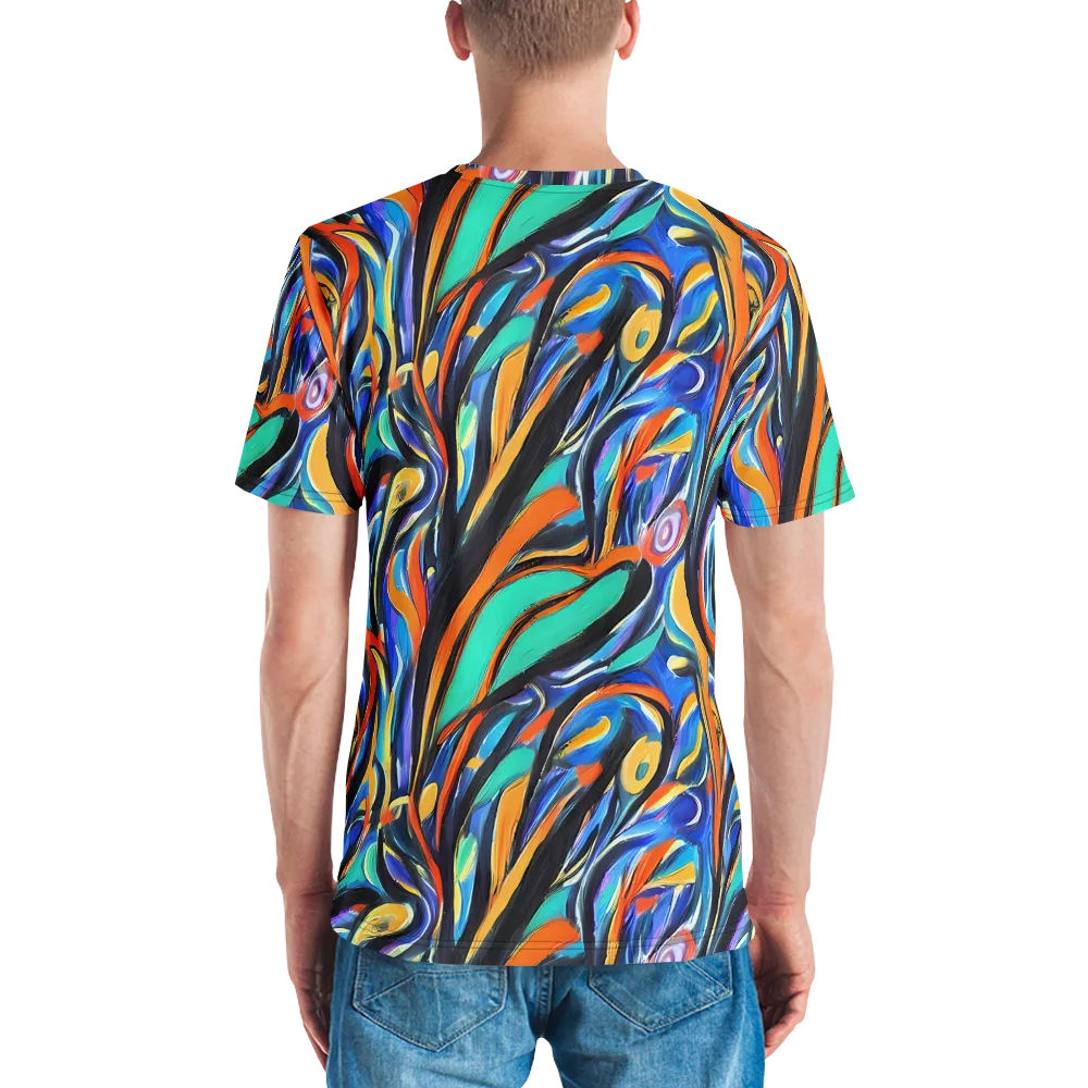 Carr's Whirl on Men's Crew Neck T-Shirt — Back