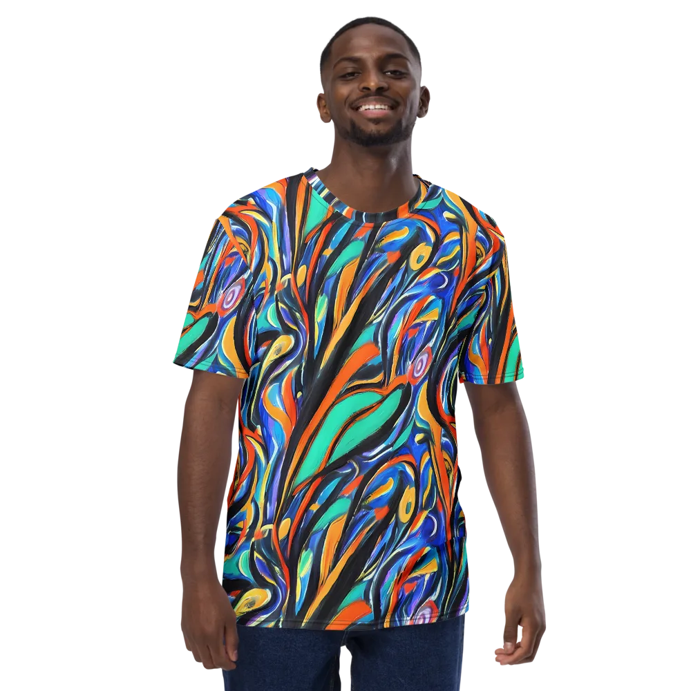Carr's Whirl on Men's Crew Neck T-Shirt — Front