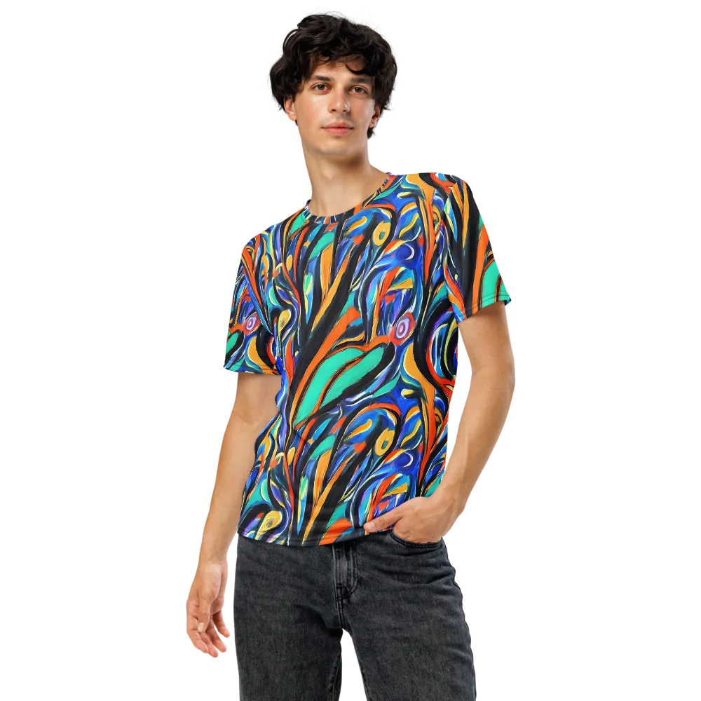 Carr's Whirl on Men's Crew Neck T-Shirt — Front