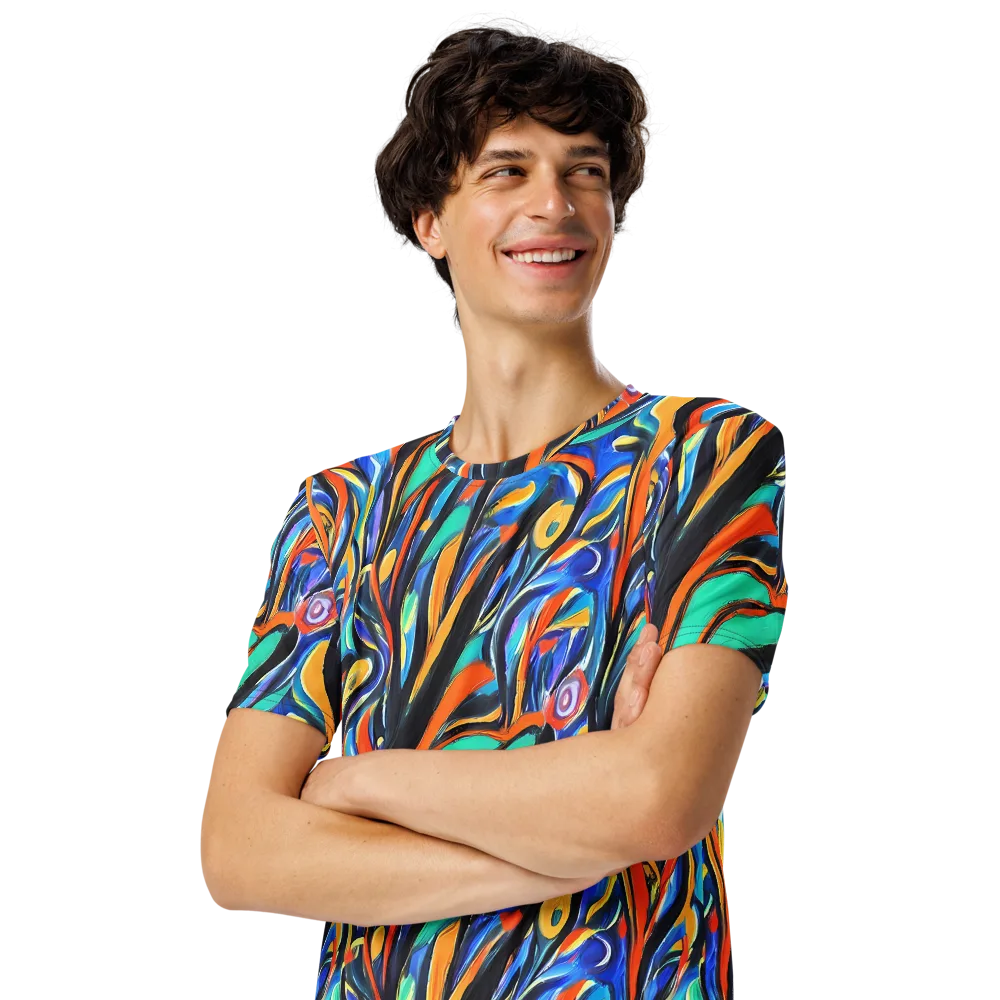 Carr's Whirl on Men's Crew Neck T-Shirt — Left Front