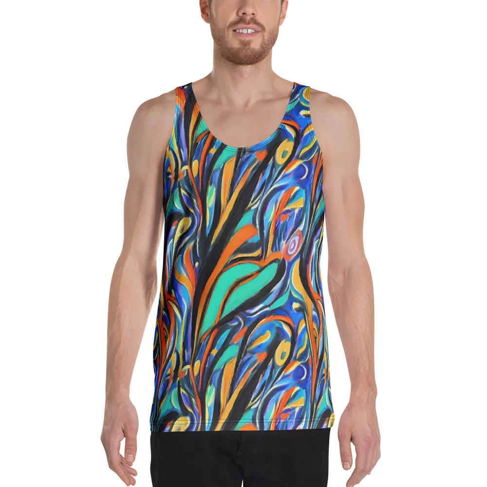 Carr's Whirl on Men's Tank Top — Front