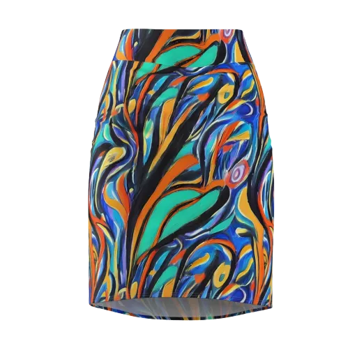 Carr's Whirl on a Pencil Skirt