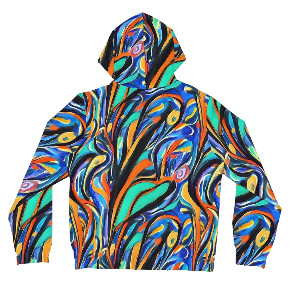 Carr's Whirl on Women's Full-Zip Hoodie — Back
