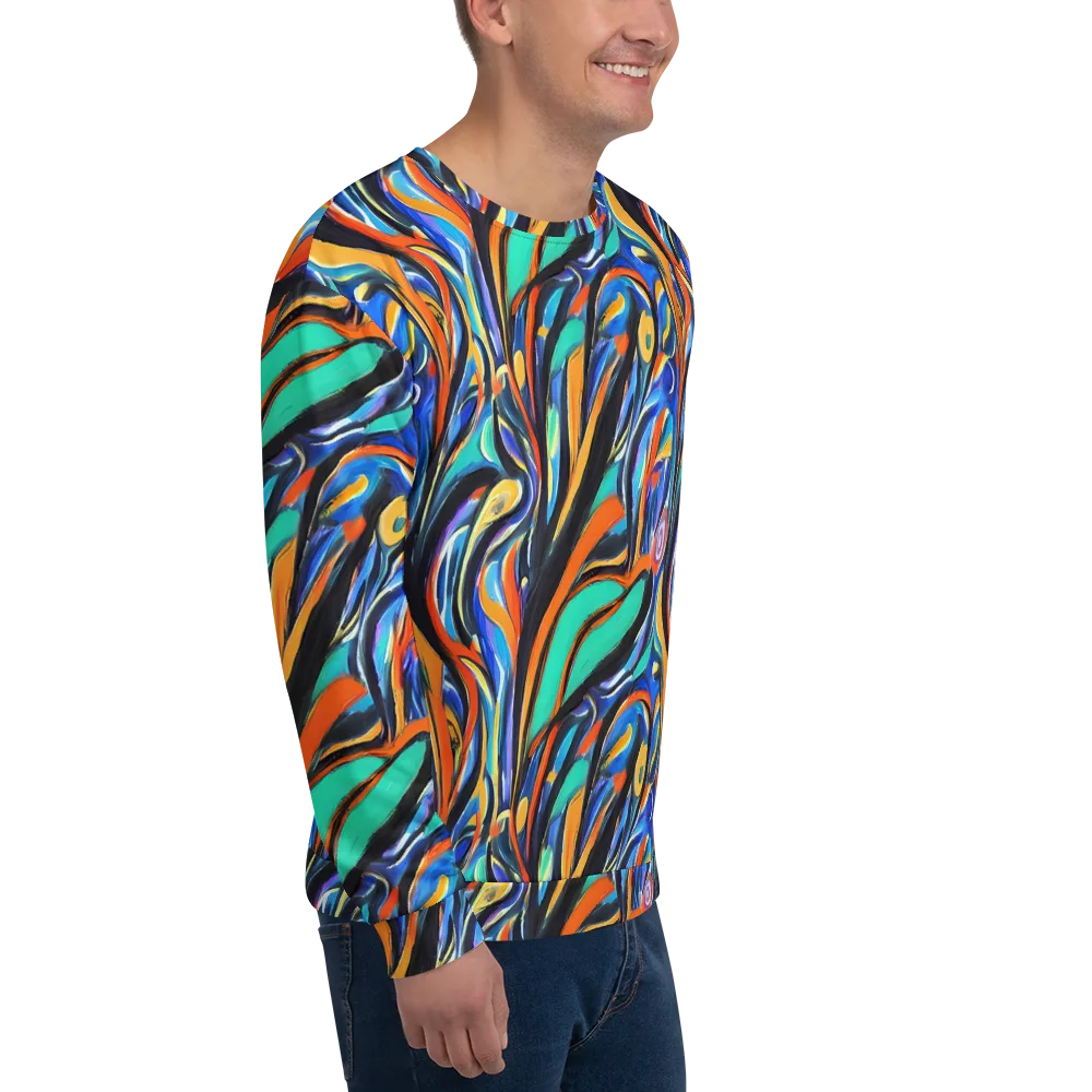 Carr's Whirl on Sweatshirt — Right Front