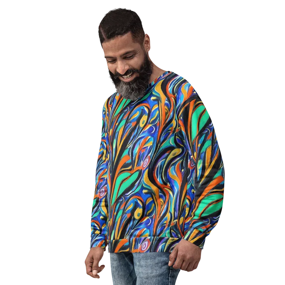 Carr's Whirl on Sweatshirt — Left Front