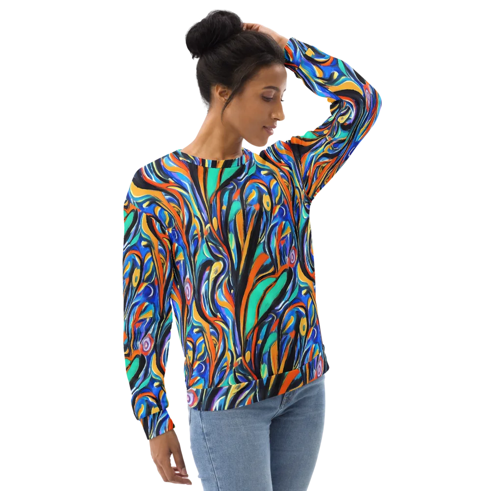 Carr's Whirl on Sweatshirt — Right Front