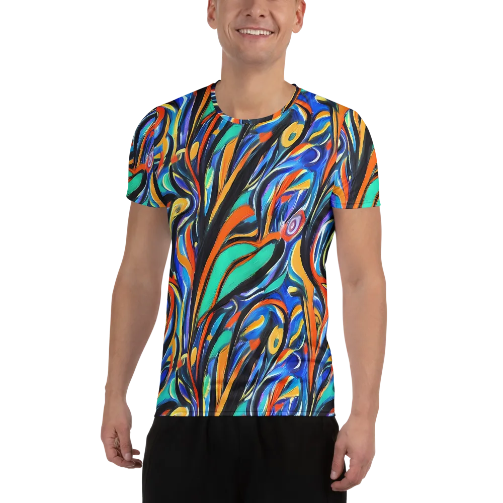 Carr's Whirl on Men's Athletic T-Shirt — Front