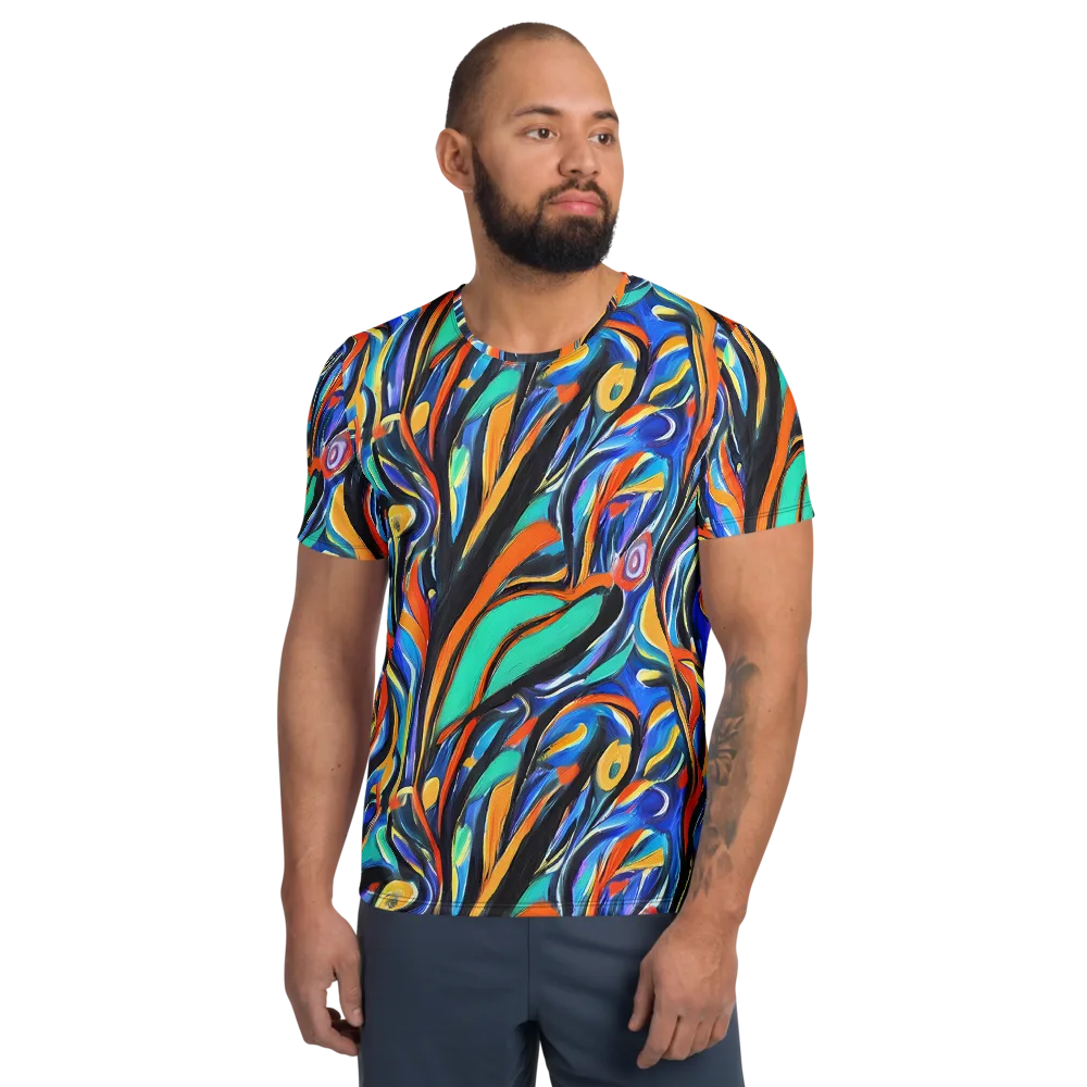 Carr's Whirl on Men's Athletic T-Shirt — Front
