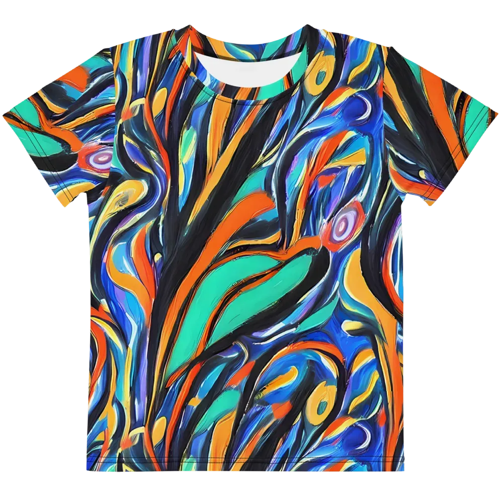 Carr's Whirl on Kids Crew Neck T-Shirt — Front