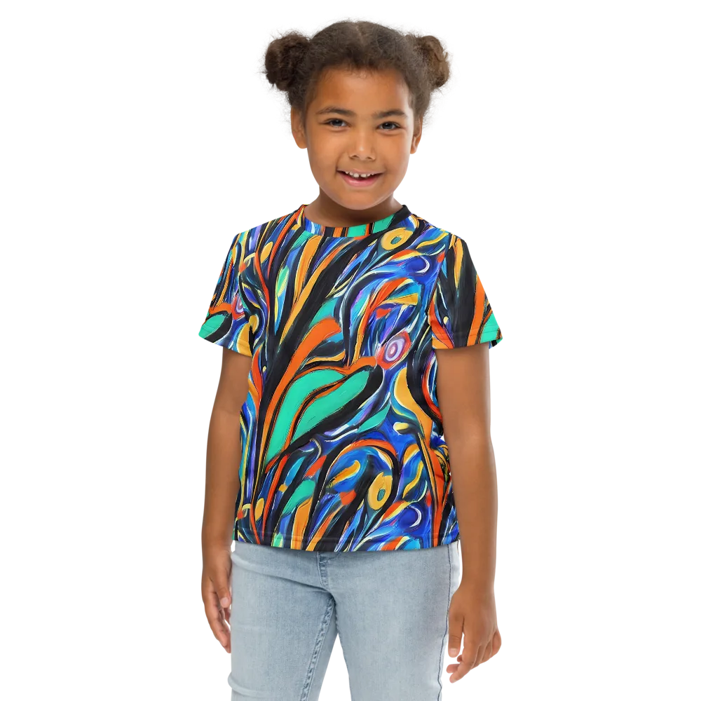 Carr's Whirl on Kids Crew Neck T-Shirt — Front