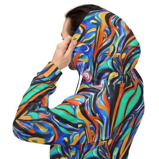 Carr's Whirl on a Hoodie