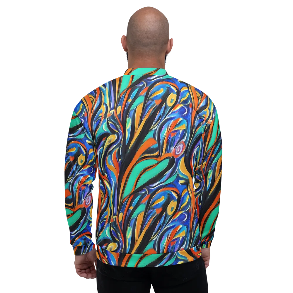 Carr's Whirl on Bomber Jacket — Back