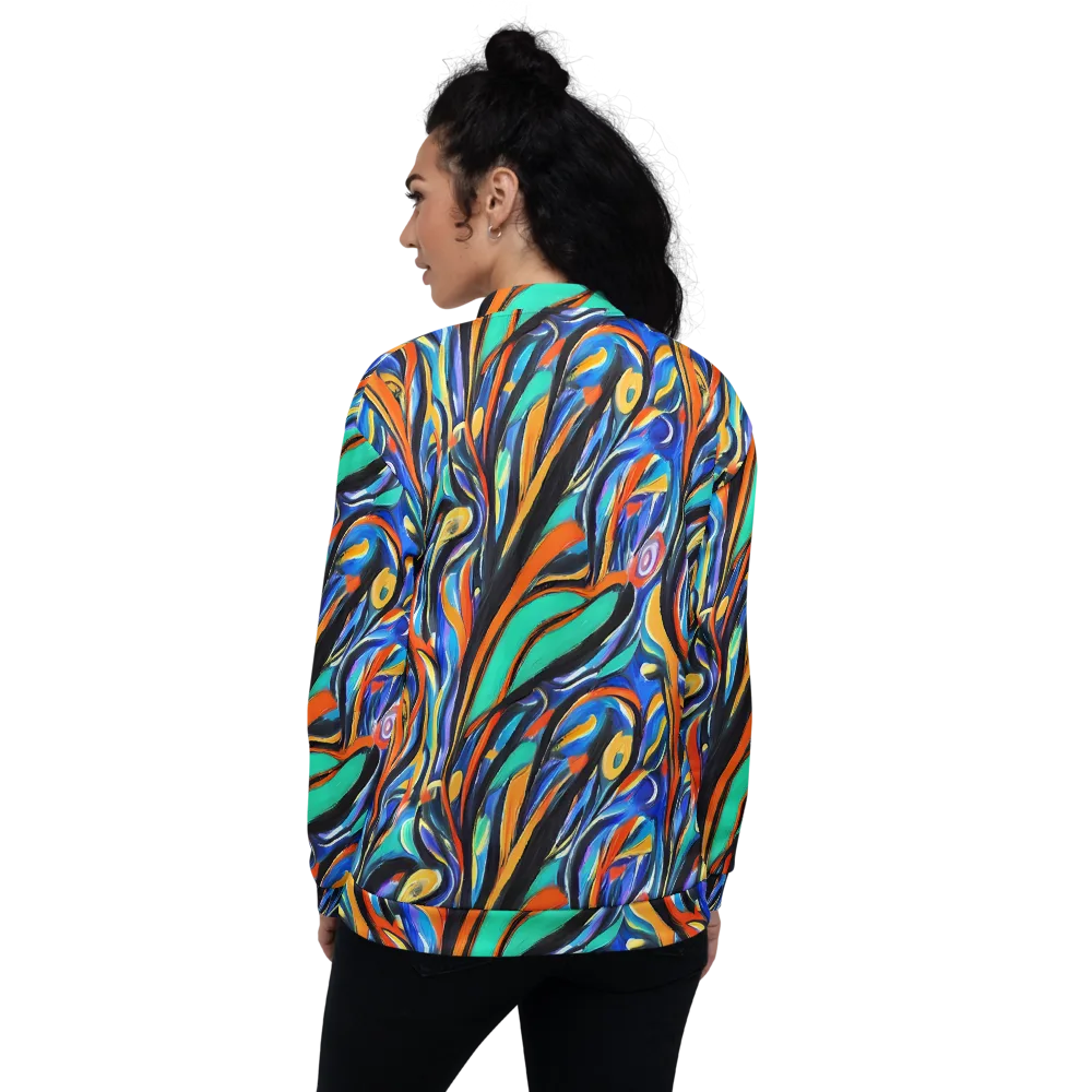 Carr's Whirl on Bomber Jacket — Back