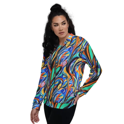 Carr's Whirl on a Bomber Jacket