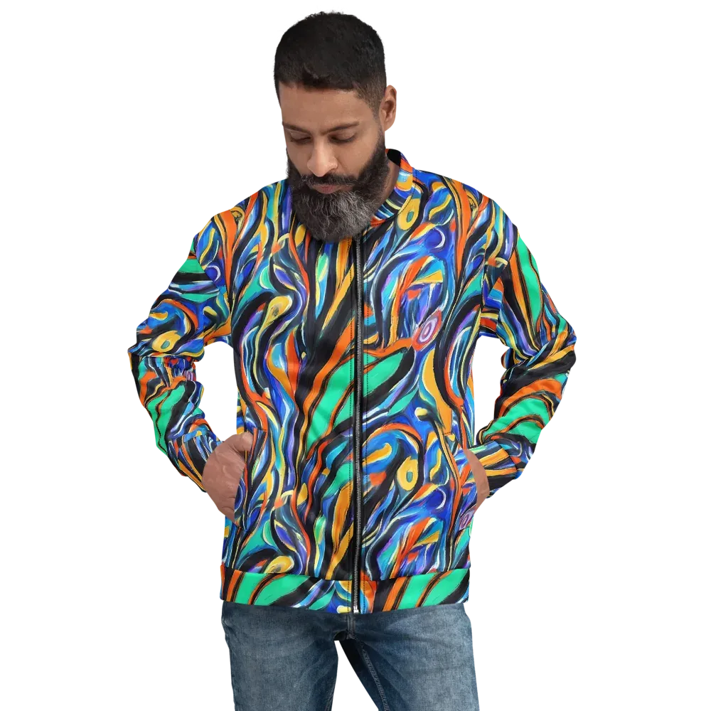 Carr's Whirl on Bomber Jacket — Front