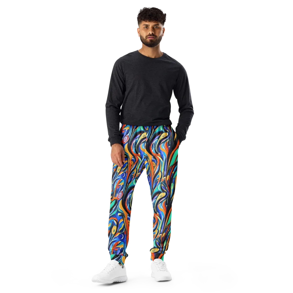 Carr's Whirl on Men's Joggers — Front