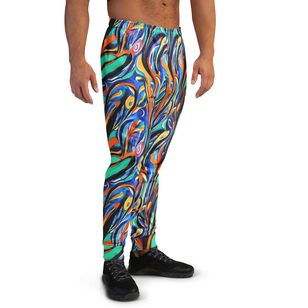 Carr's Whirl on Men's Joggers — Right