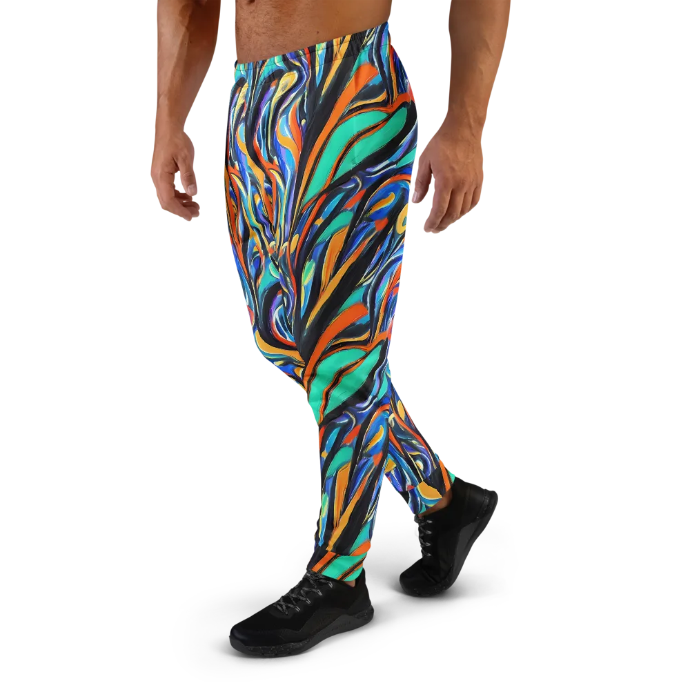 Carr's Whirl on Men's Joggers — Left