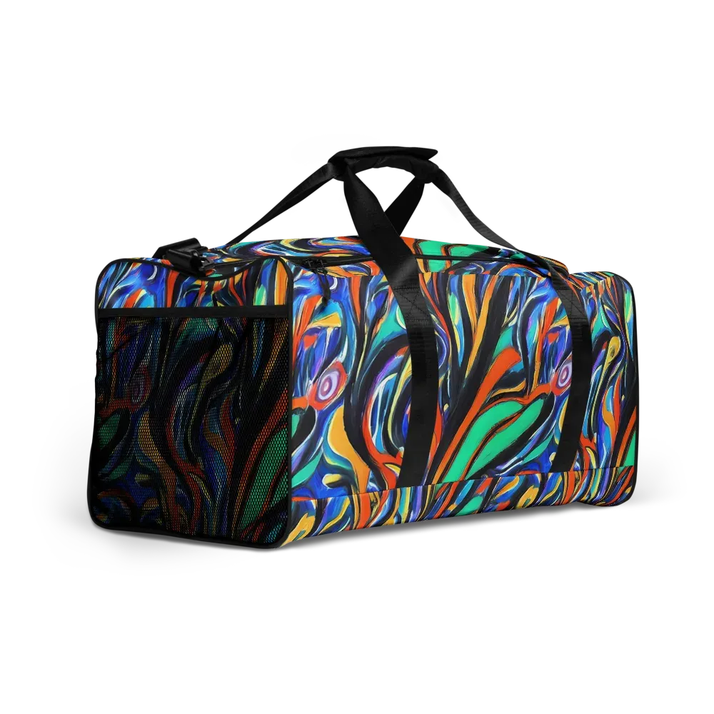 Carr's Whirl on Duffle Bag — Right Front