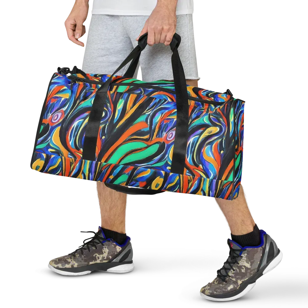 Carr's Whirl on Duffle Bag — Front