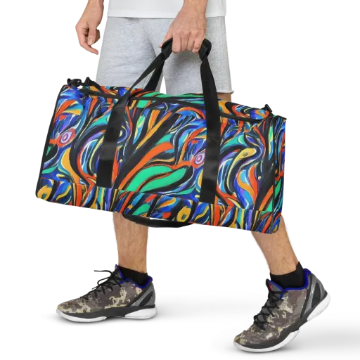 Carr's Whirl on a Duffle Bag