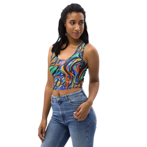 Carr's Whirl on a Crop Top