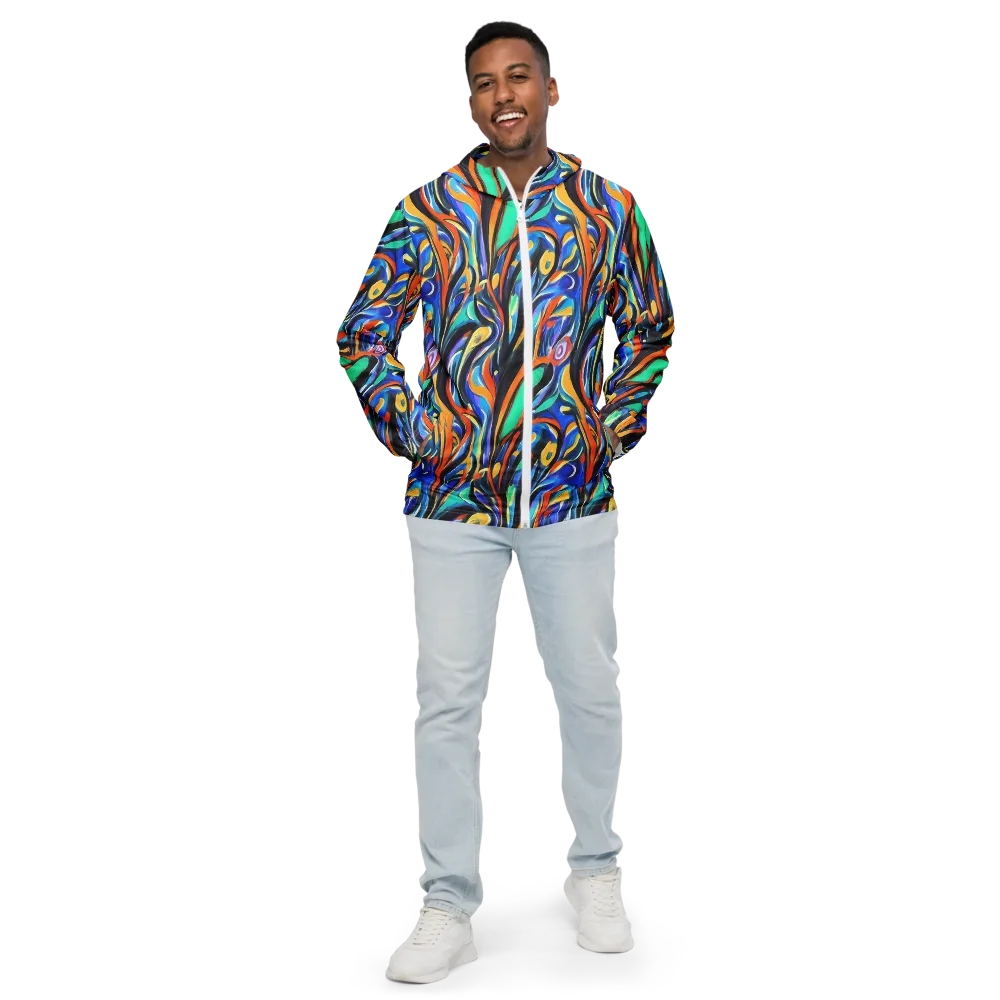 Carr's Whirl on Men's Windbreaker — Front