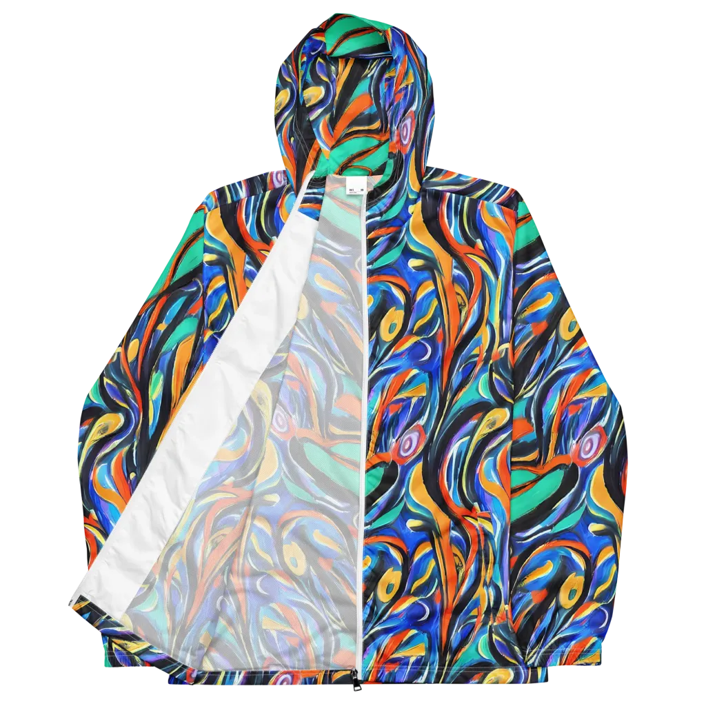 Carr's Whirl on Men's Windbreaker — Front