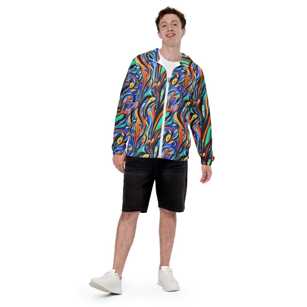 Carr's Whirl on Men's Windbreaker — Front