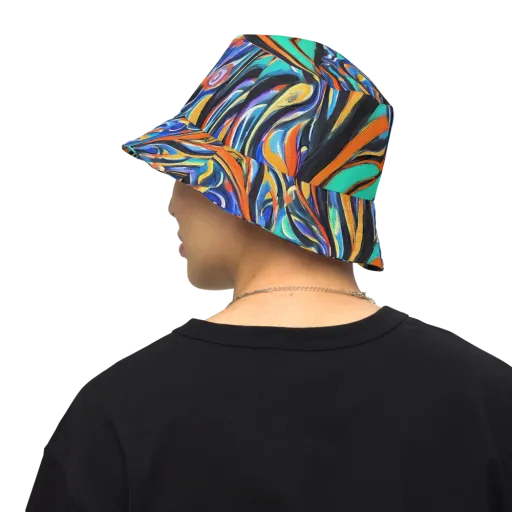 Carr's Whirl on a Reversible Bucket Hat