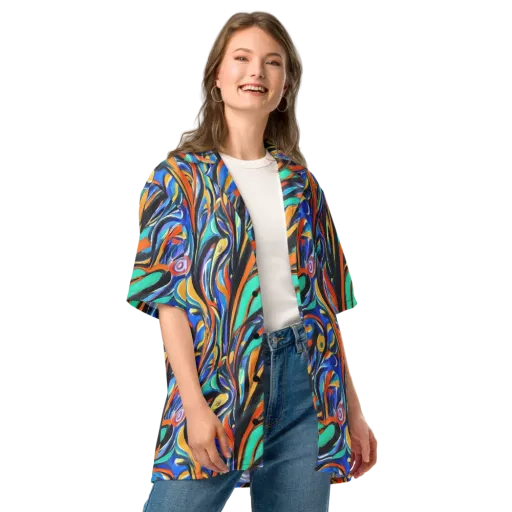 Carr's Whirl on a Button Shirt