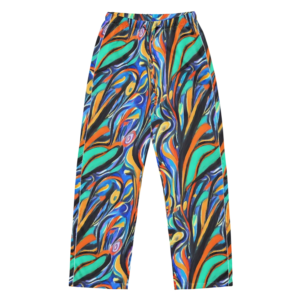 Carr's Whirl on Women's Pajama Pants — Front